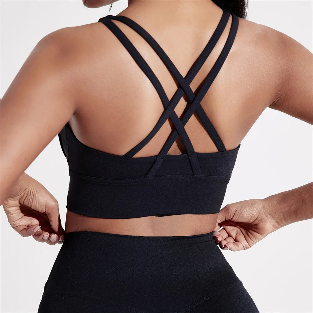 Elevate Cross-Back Sports Bra