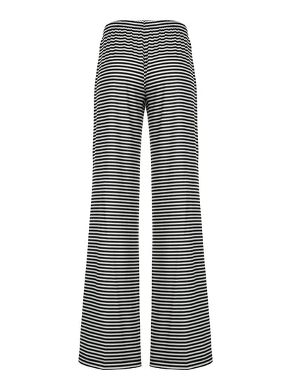 Blake Striped Wide-Leg Pants