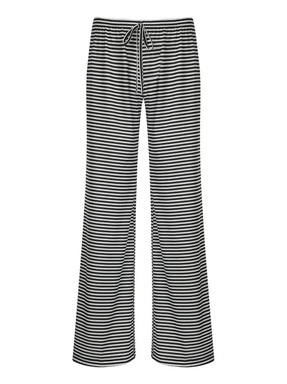 Blake Striped Wide-Leg Pants