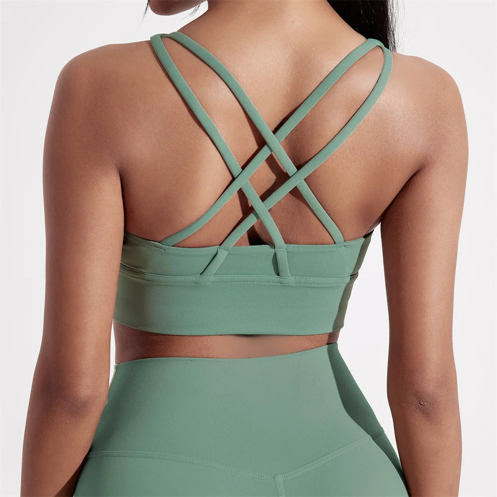 Elevate Cross-Back Sports Bra